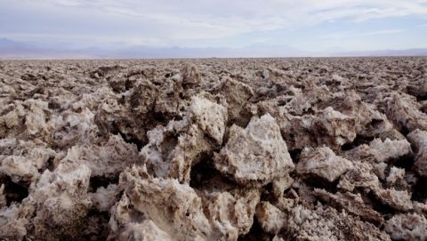 The Atacama Desert in Chile is one of the most important mining areas for lithium.