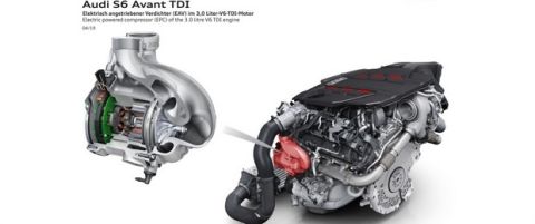Ηλεκτροκίνηση και στα πετρελαιοκίνητα S η Audi