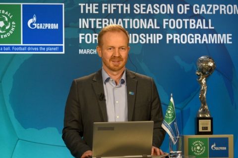 Ξεκίνησε η πέμπτη σεζόν του διεθνούς παιδικού προγράμματος της Gazprom "Ποδόσφαιρο για τη Φιλία"
