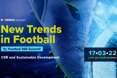 New Trends in Football: CSR and Sustainable Development - Το διεθνές συνέδριο που παρουσιάζει η BOUSSIAS