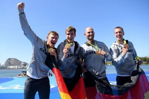 Δυο χρυσά η Γερμανία στο τετραπλό σκιφ, ξανά κυρίαρχοι οι Νεοζηλανδοί