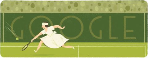 H Google τιμά τη Γαλλίδα τενίστρια Suzanne Lenglen
