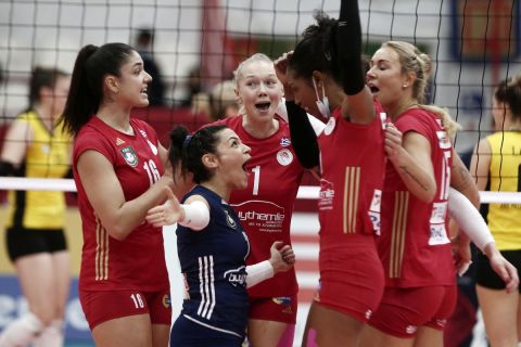 Ολυμπιακός - Άρης 3-0: Νίκη - μήνυμα από τις ερυθρόλευκες για τη Volley League γυναικών