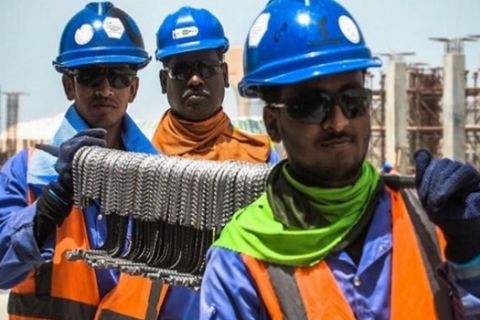 Η "μαγική πετσέτα" των εργατών για το Κατάρ 2022