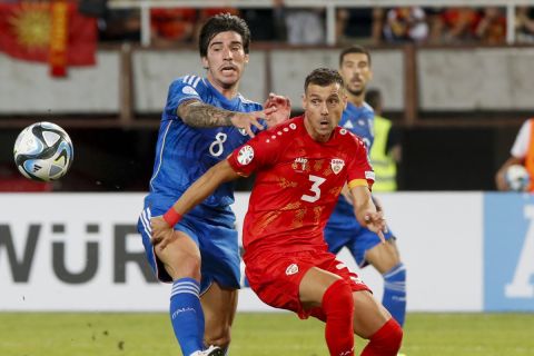 Μονομαχία των Τονάλι και Ασκόφσκι σε ματς της Ιταλίας στην έδρα της Βόρειας Μακεδονίας για τα προκριματικά του Euro | 9 Σεπτεμβρίου 2023