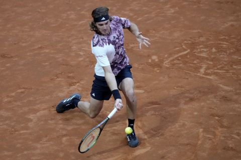 Ο Στέφανος Τσιτσιπάς στο ιταλικό Open