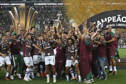 Η απονομή του Copa Libertadores στη Φλουμινένσε