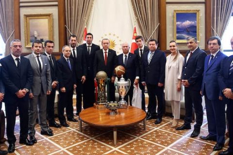 Στον Ερντογκάν οι Πρωταθλητές Τουρκίας