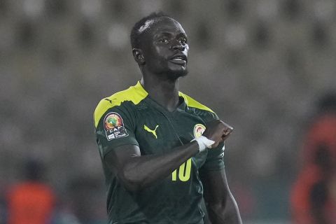 Ο Σαντιό Μανέ στον ημιτελικό του Κόπα Άφρικα μεταξύ Σενεγάλης και Μπουρκίνα Φάσο