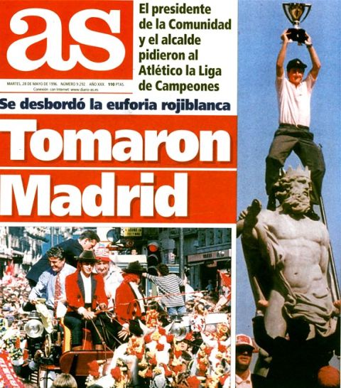 Το νταμπλ της Ατλέτικο Μαδρίτης το '96