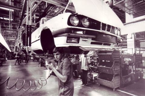 Assembly line BMW Group Plant Dingolfing 1984