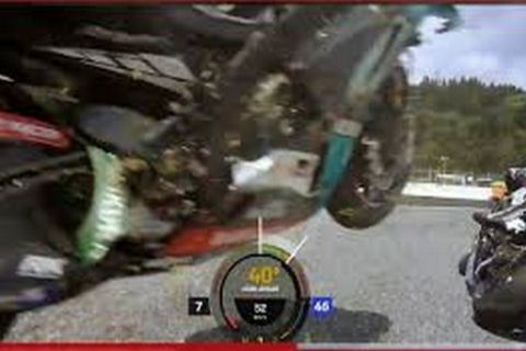 Moto GP: Το onboard από τη μηχανή του Ρόσι προκαλεί σοκ