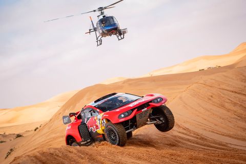 Sebastien Loeb (FRA) of Bahrain Raid Xtreme races during stage 02 of Rally Dakar2022 from Hail to Al Artawiyah, Saudi Arabia on January 03, 2022 // SI202201030043 // Usage for editorial use only // 