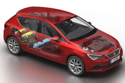 Seat Leon με φυσικό αέριο και νέο κινητήρα 1.5 TGI Evo