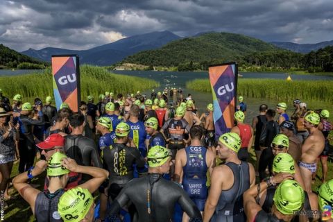 Με ρεκόρ συμμετοχών το Sprint Triathlon στη λίμνη Δόξα