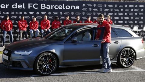 Τα νέα Audi των παικτών της Μπαρτσελόνα