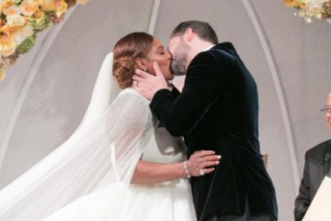 Ο φανταχτερός γάμος της Serena Williams