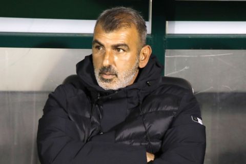 Ο Σωκράτης Οφρυδόπουλος στη διάρκεια του αγώνα Παναθηναϊκός - ΑΕΚ | 13 Μαρτίου 2022
