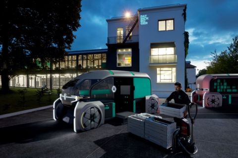 Ρομποτικό, ηλεκτρικό όχημα για τις αστικές διανομές