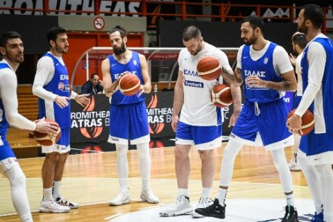 Η Εθνική μπάσκετ Ανδρών στην προετοιμασία