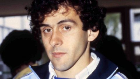 French soccer captain Michael Platini, in Spain for the Football World Cup in June 1982. (AP Photo)