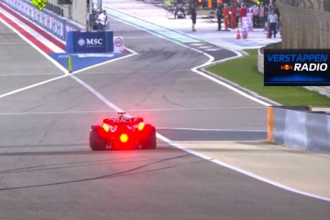 Formula 1 - GP Μπαχρέιν: Η στιγμή της εγκατάλειψης του Μαξ Φερστάπεν