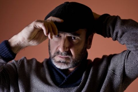 Actor Eric Cantona poses for portraits for the movie Les Rois Du Monde at the Rome Film Festival in Rome, Monday, Oct. 19, 2015. (AP Photo/Domenico Stinellis)