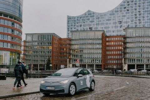 Κοινοχρησία ηλεκτρικών Volkswagen στο Αμβούργο