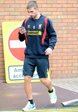  PICTURE BY CHRIS NEILL - 07930-353682 - LIVERPOOL HAVE TODAY SIGNED THEIR FIRST PLAYER UNDER NEW MANAGER BRENDAN ROGERS.....21 YEAR FABIO BORINI IS UNDER GOING A MEDICAL ON MERSEYSIDE AFTER THEY AGREED TO PAY 11 MILLION POUNDS TO AS ROMA FOR THE ITALIAN.....