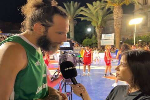 Ο Χάρης Γιαννόπουλος στο SPORT24: "Θα πω Ολυμπιακό και Παναθηναϊκό για EuroLeague, έτσι για τη διαφορά"