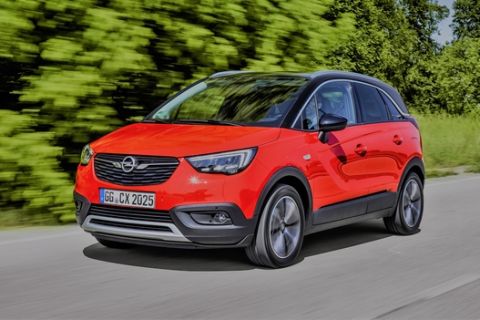 Safety confirmation: The Opel Crossland X has received the maximum five stars from Euro NCAP.