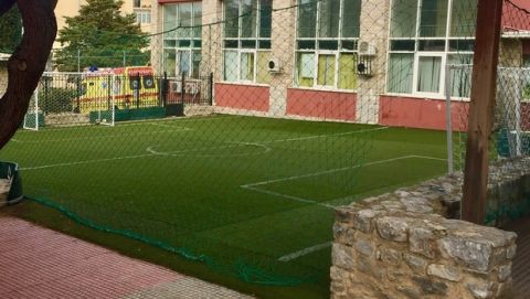 Αθλητές έφτιαξαν γήπεδα για το "Χαμόγελο του Παιδιού"