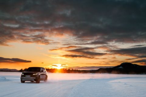 Range Rover EV Arctic Testing 
