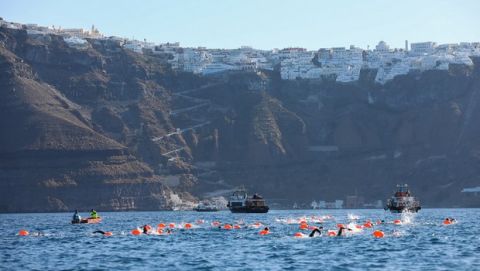 Santorini Experience 6.9.19 day two swimming