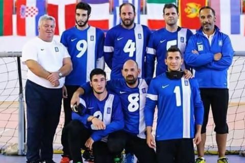 Χρυσό μετάλλιο και άνοδος για την Εθνική γκόλμπολ ανδρών στο Ευρωπαϊκό