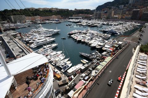 MONTE-CARLO, MONACO - MAY 24:  General view during the Monaco Formula One Grand Prix at Circuit de Monaco on May 24, 2015 in Monte-Carlo, Monaco.  (Photo by Paul Gilham/Getty Images)
