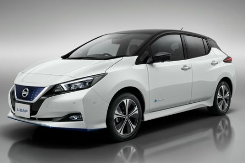 Nissan LEAF e+, further broadening the appeal of the worldÕs best-selling electric car*1 by offering a new powertrain with additional power and range. *1 Based on cumulative sales data from December 2010 to December 2018.
