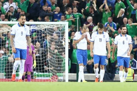 Τραγική και στο Μπέλφαστ η Ελλάδα ηττήθηκε με 3-1 από τη Βόρειο Ιρλανδία 