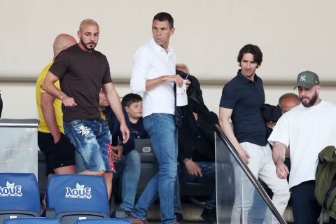 Ο Γκουστάβο Πογέτ στις εξέδρες του ΟΑΚΑ για να παρακολουθήσει ντέρμπι της ΑΕΚ με τον Ολυμπιακό | 17 Μαΐου 2022