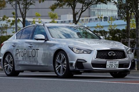 Nissan tests fully autonomous prototype technology on streets of Tokyo