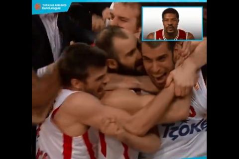 Ο Χάινς περιγράφει το "πεταχτάρι" του Πρίντεζη στον τελικό της EuroLeague το 2012