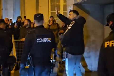 Παναθηναϊκός AKTOR: Αποθέωση για Σλούκα και Αταμάν έξω από το γήπεδο της Ρεάλ