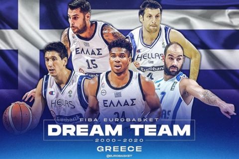 FIBA: Αυτή είναι η Dream Team της Ελλάδας