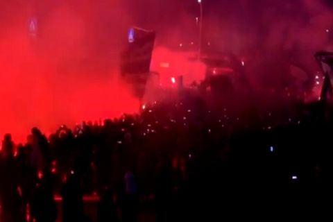 "Κάηκε" το Μπέργκαμο για την Αταλάντα του Champions League (VIDEO)
