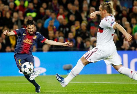 David Villa vs FC Barcelona