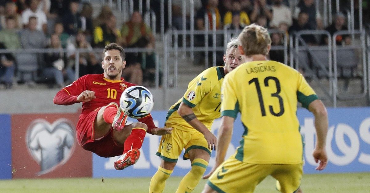 Montenegro 2-2: Jovetic’s assist in the 89th minute was not enough to secure the win away from home