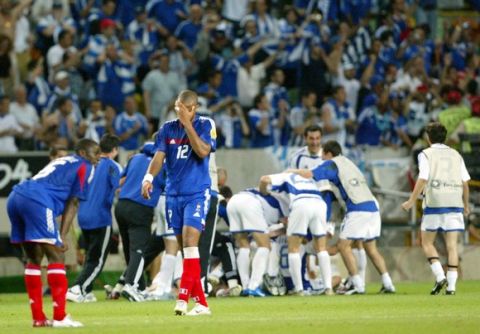 Όταν η Ελλάδα θριάμβευσε κόντρα στη Γαλλία στο Euro 2004