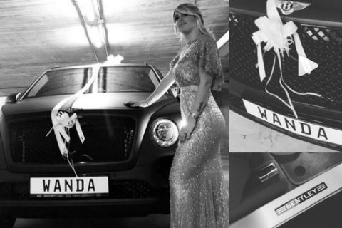 Το σούπερ δώρο του Ικάρντι για την Γουάντα: μία Bentley για τα γενέθλιά της!