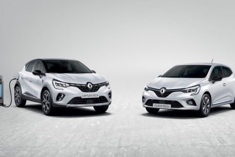 Renault: Τα πρώτα υβριδικά Clio και Captur E-TECH Plug-in