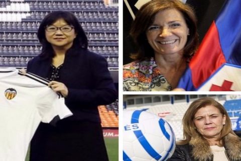 Η Ισπανία δείχνει το δρόμο με τρεις γυναίκες προέδρους ομάδων